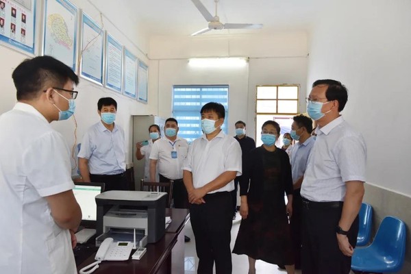 副市长宋庆林到平舆调研督导疫苗接种工作