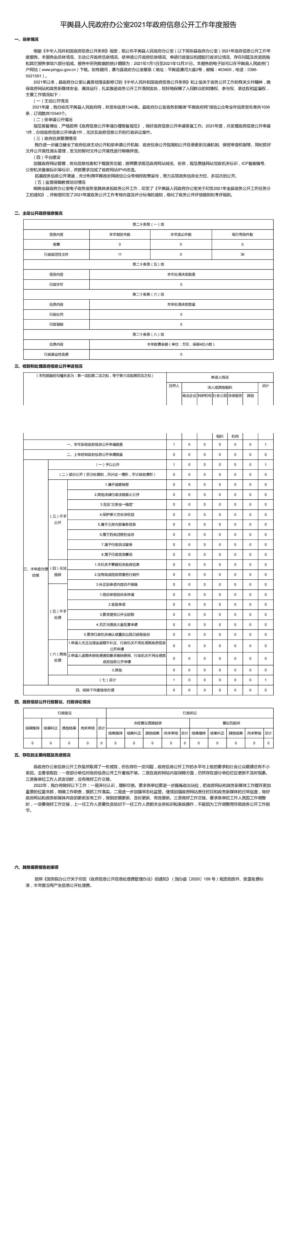 平舆县人民政府办公室2021年政府信息公开工作年度报告_00.jpg