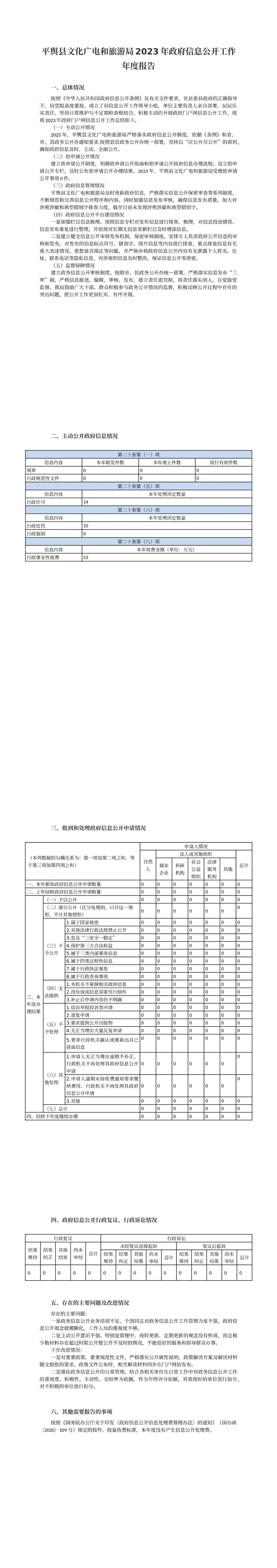 平舆县文化广电和旅游局2023年政府信息公开工作年度报告_00.jpg