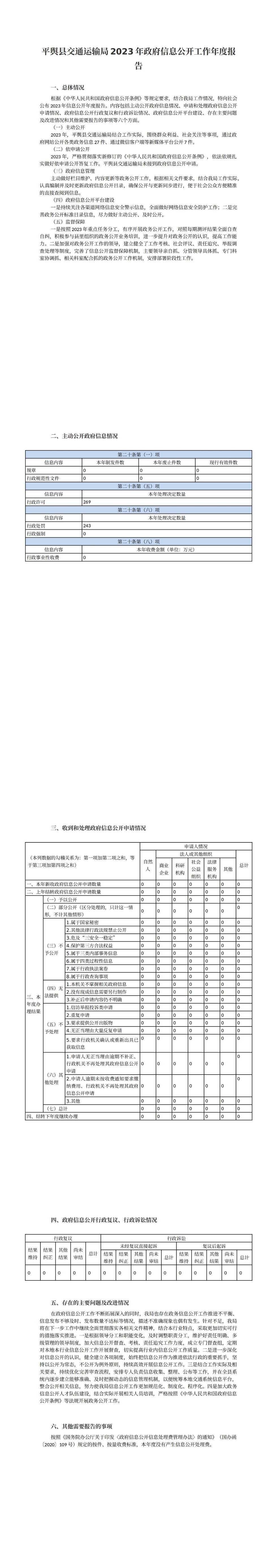 平舆县交通运输局2023年政府信息公开工作年度报告_00.jpg