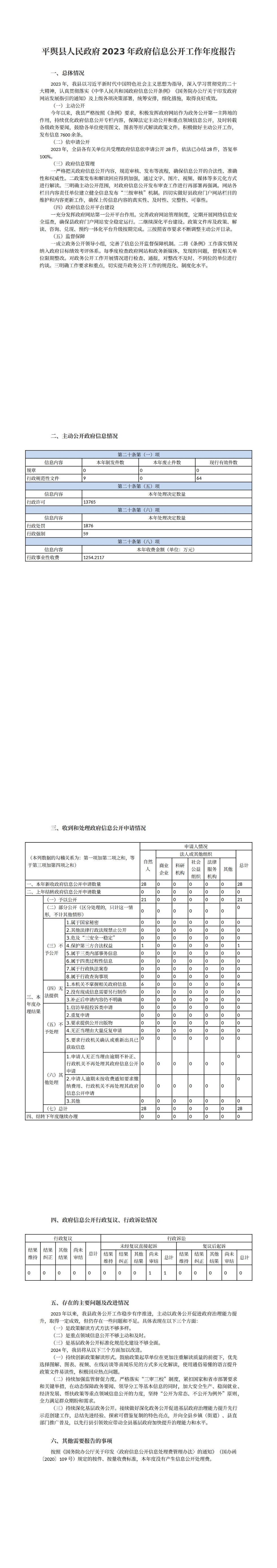 平舆县人民政府2023年政府信息公开工作年度报告 (1)_00.jpg
