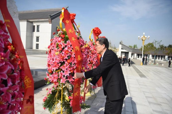 传承红色基因 平舆县党政领导到杨靖宇将军纪念馆开展红色教育活动